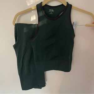 Abercrombie YPB Set - seamlessCORE 7/8-Length Legging + Ribbed Scuba Tank